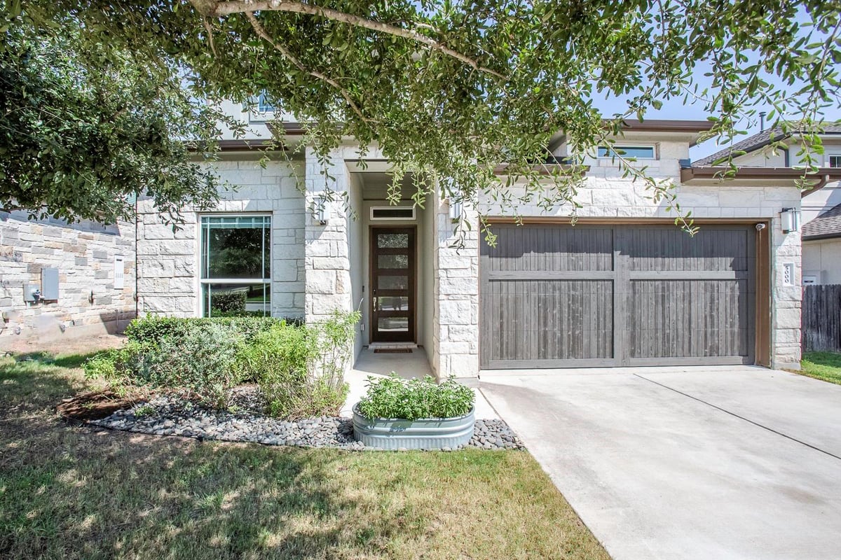 View 5000 Mandevilla DR in Greyrock Ridge, Circle C Ranch 5000 Mandevilla DR - front exterior - Luxury home in Greyrock Ridge, Circle C Ranch, Austin, TX