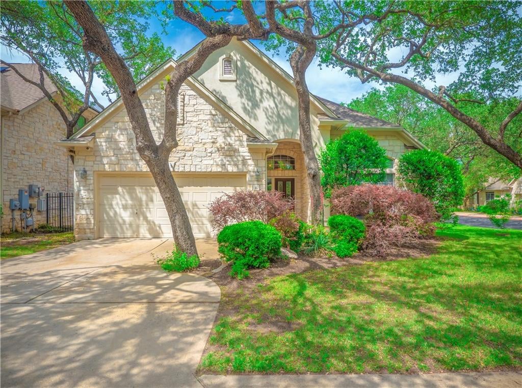 View 5000 Mission Oaks BLVD Unit #42 in Parke At Travis Country Condom 5000 Mission Oaks BLVD Unit #42 - front exterior - Luxury home in Parke At Travis Country Condom, Austin, TX