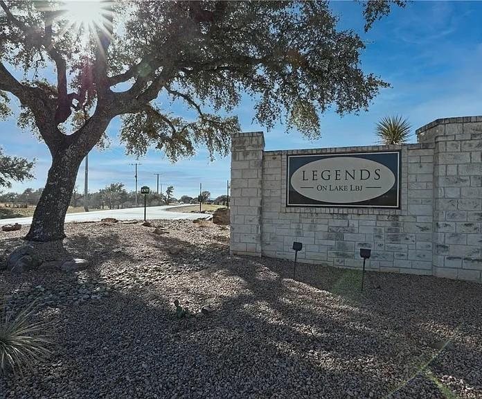 View 5001 Marina Dr in The Legends 5001 Marina Dr - front exterior - Luxury lot in The Legends, Kingsland, TX