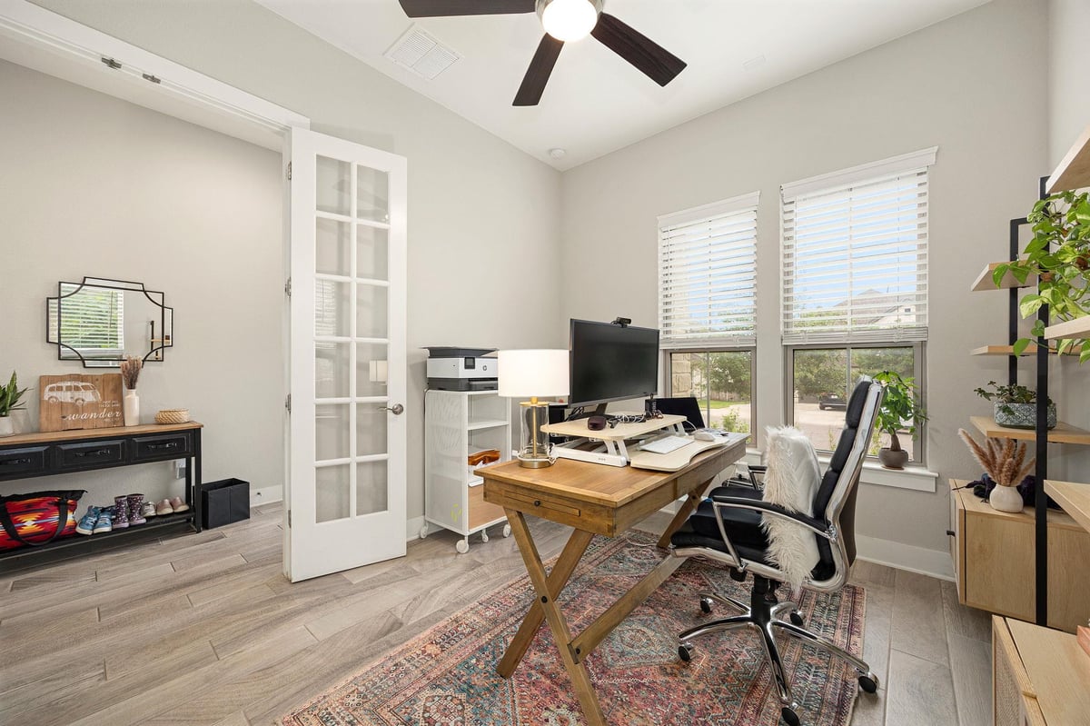 Primary bedroom at 5005 Globe Mallow Dr - 4 bed 2 bath home