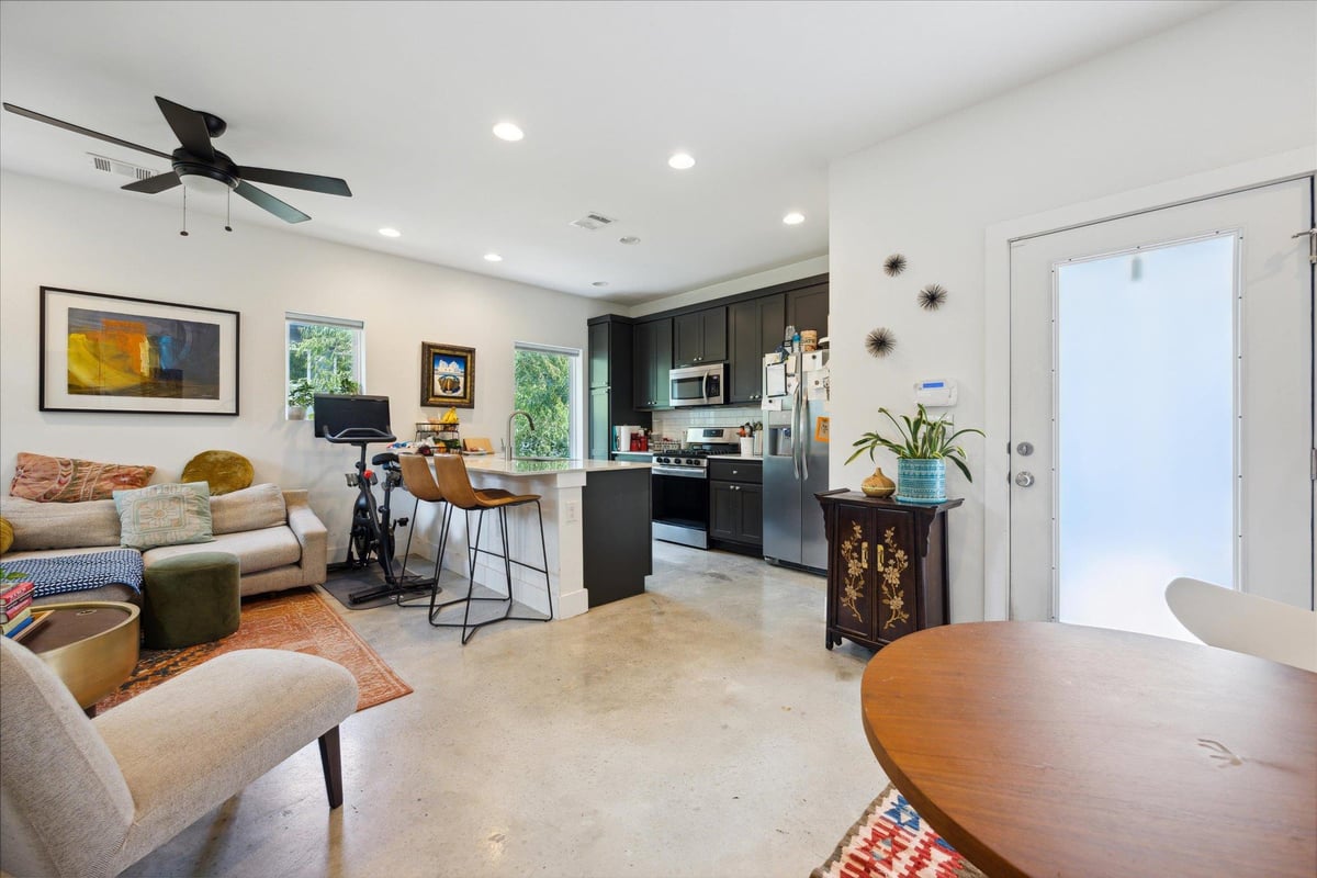Kitchen - 5006 Baker St Unit #B Kitchen at 5006 Baker St Unit #B - 2 bed 1 bath home