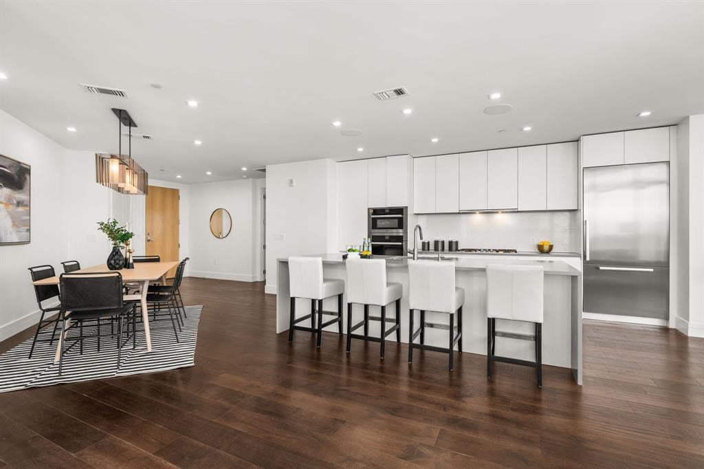 Kitchen at 501 West Ave Unit #3403 - 3 bed 3 bath home