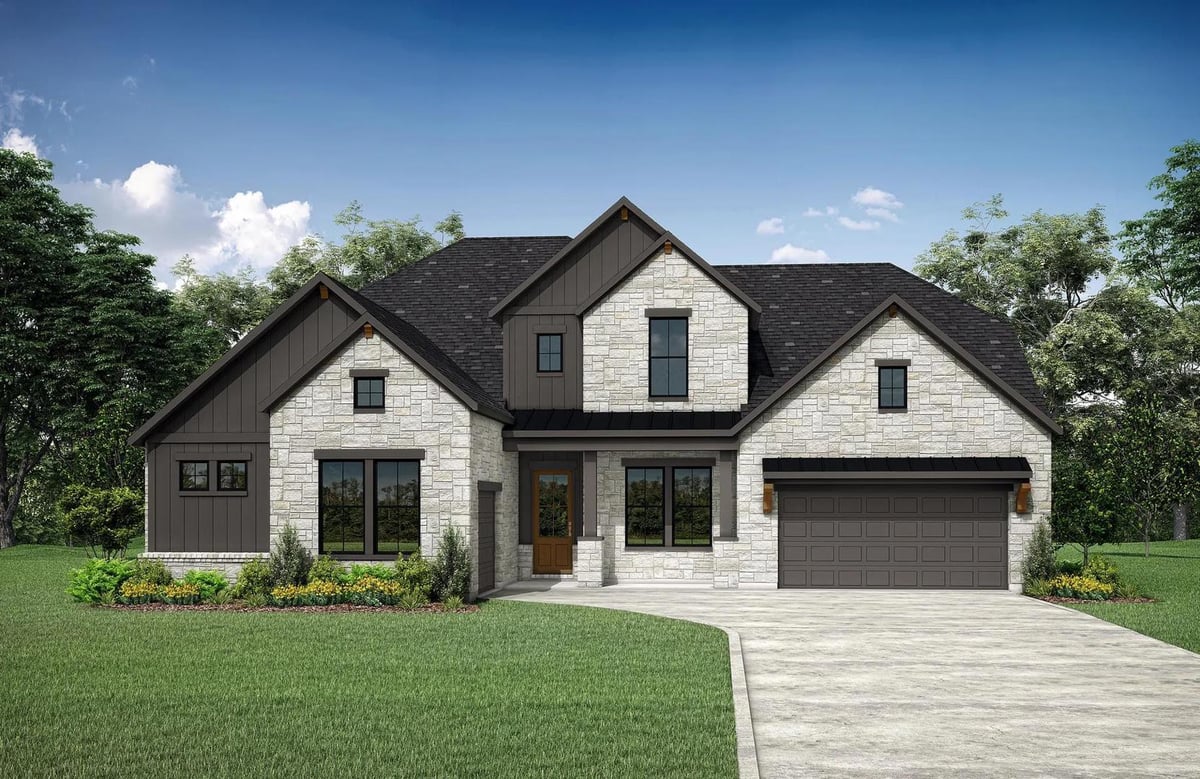 Living area at 502 Grazing Ct - 5 bed 5 bath home