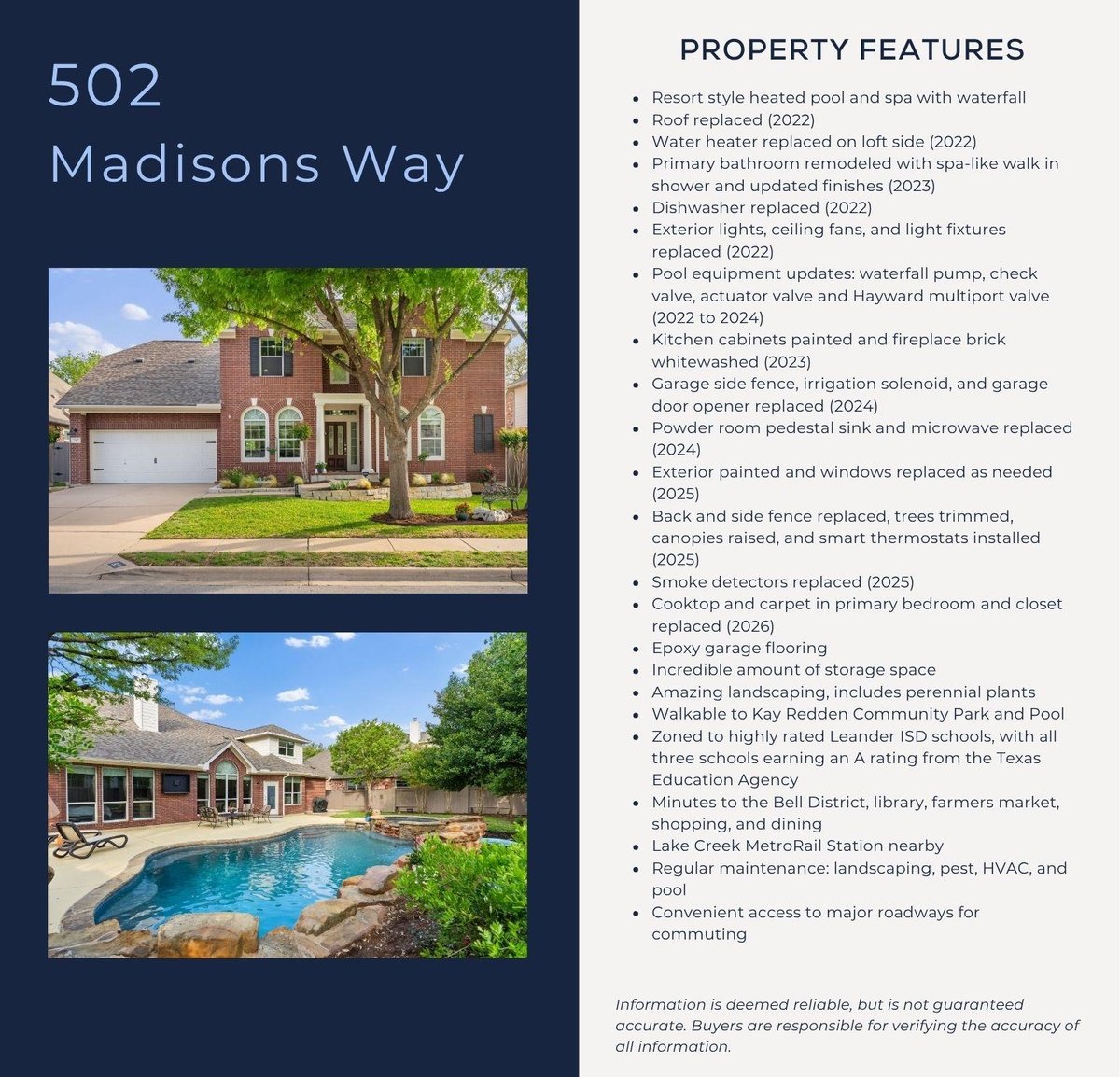 Living area at 502 Madisons Way - 4 bed 3 bath home