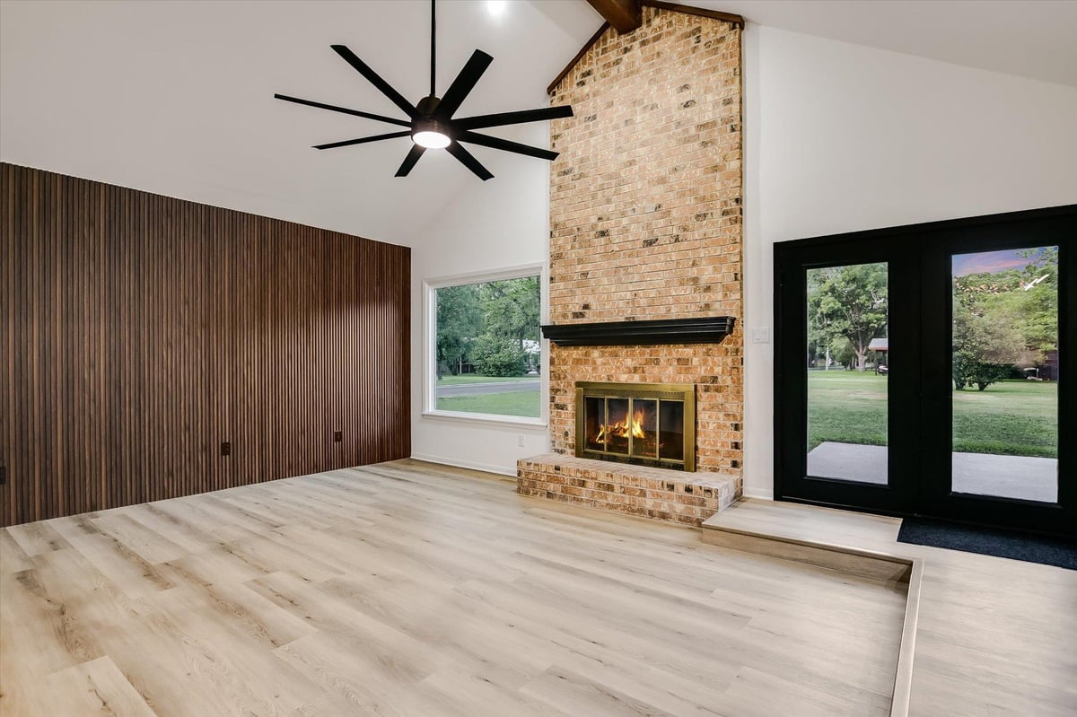 Living area at 503 Elm St - 4 bed 2 bath home