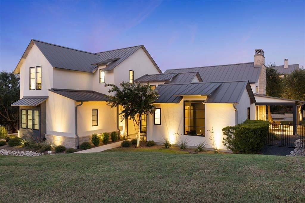 View 504 Padres Pl in Serene Hills Ph 3wa & Rep 504 Padres Pl - front exterior - Luxury home in Serene Hills Ph 3wa & Rep, Lakeway, TX