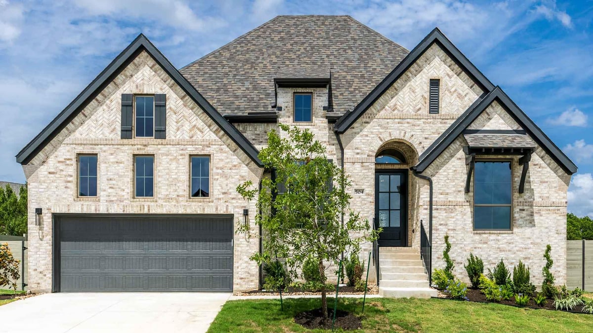 504 River Overlook RD - front exterior - Luxury home in Wolf Ranch, Georgetown, TX