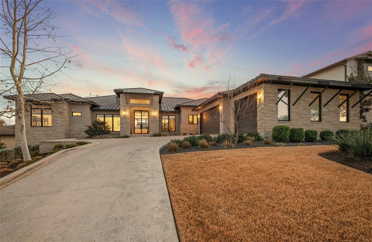 View 504 Serene Estates Dr in Serene Hills Ph 3Wa & Rep 504 Serene Estates Dr - front exterior - Luxury home in Serene Hills Ph 3Wa & Rep, Austin, TX