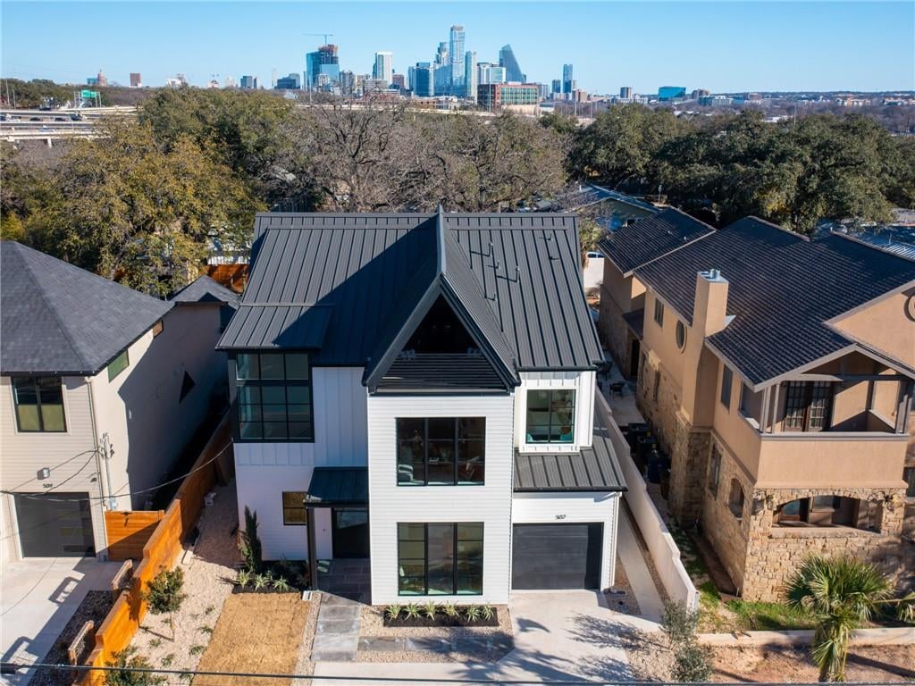 View 507 Deep Eddy Ave in Johnson Charles Add 507 Deep Eddy Ave - front exterior - Luxury home in Johnson Charles Add, Austin, TX