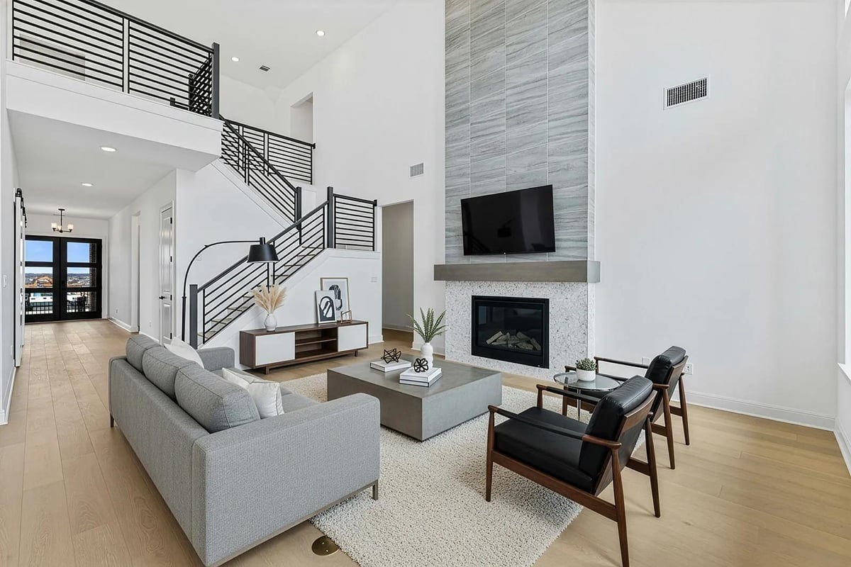 Living area at 507 Uphill Ct - 4 bed 3 bath home