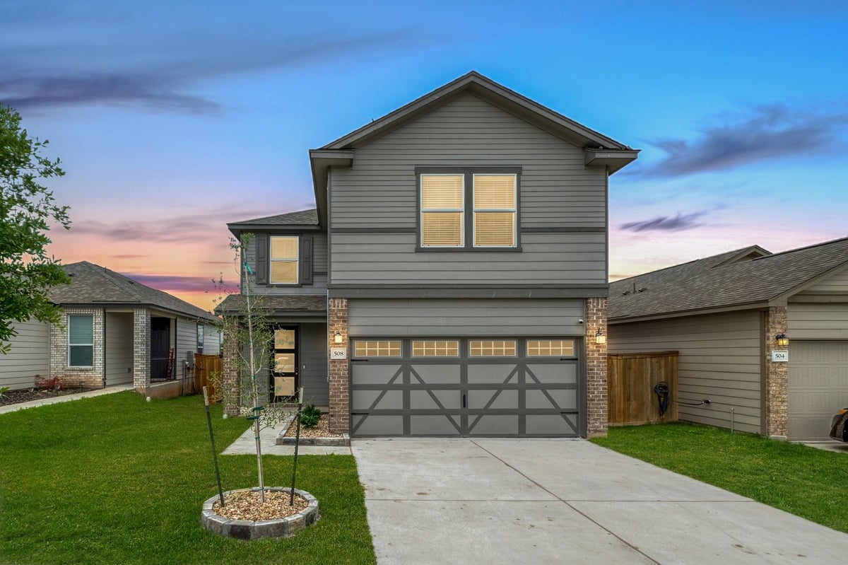View 508 Barbary Coast Ln in Cool Water 508 Barbary Coast Ln - front exterior - Luxury home in Cool Water, Jarrell, TX