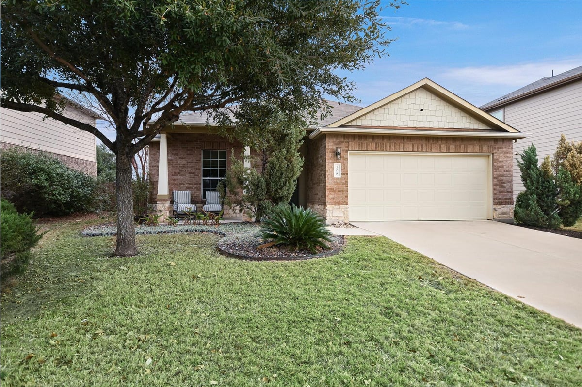 View 508 Hoot Owl Ln S in Summerlyn Ph P-5b 508 Hoot Owl Ln S - front exterior - Luxury home in Summerlyn Ph P-5b, Leander, TX