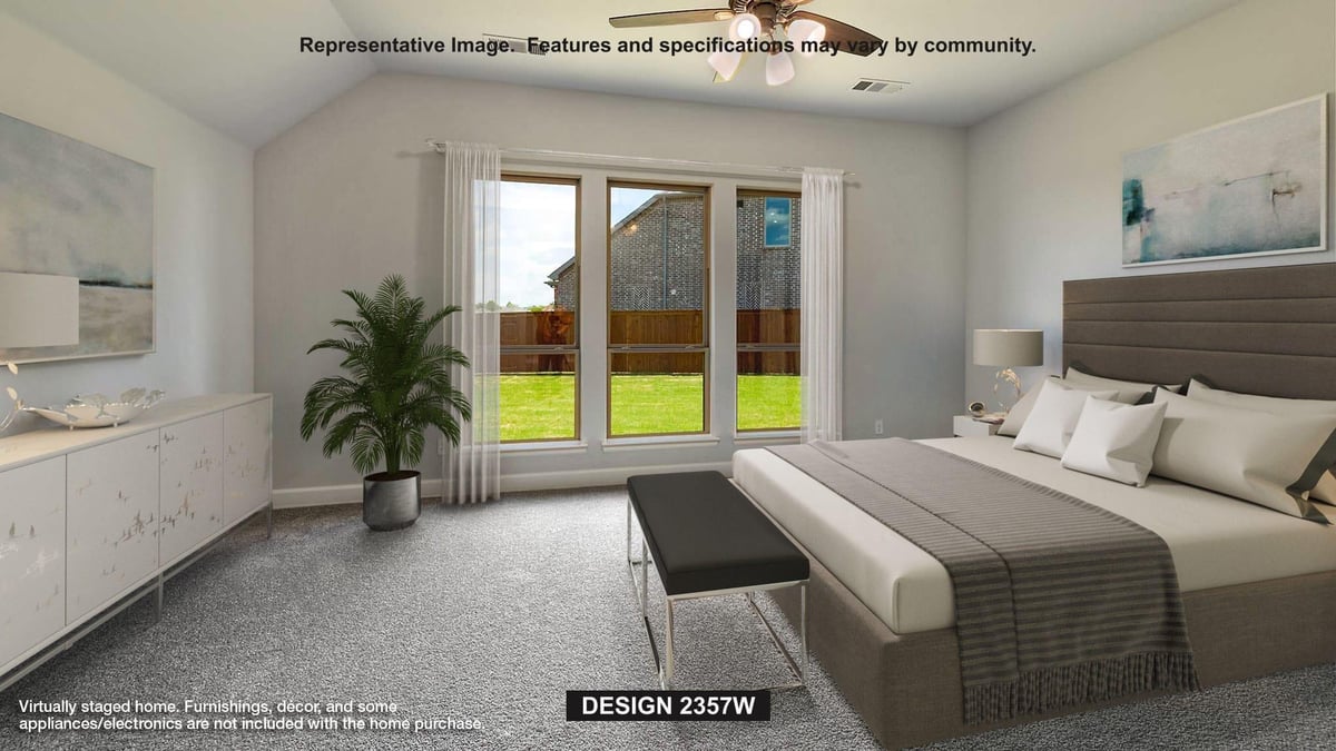 Primary bedroom at 508 Rock Daisy Trl - 4 bed 3 bath home