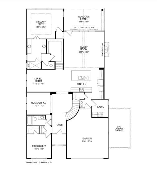 Living area at 509 River Overlook Rd - 4 bed 3 bath home