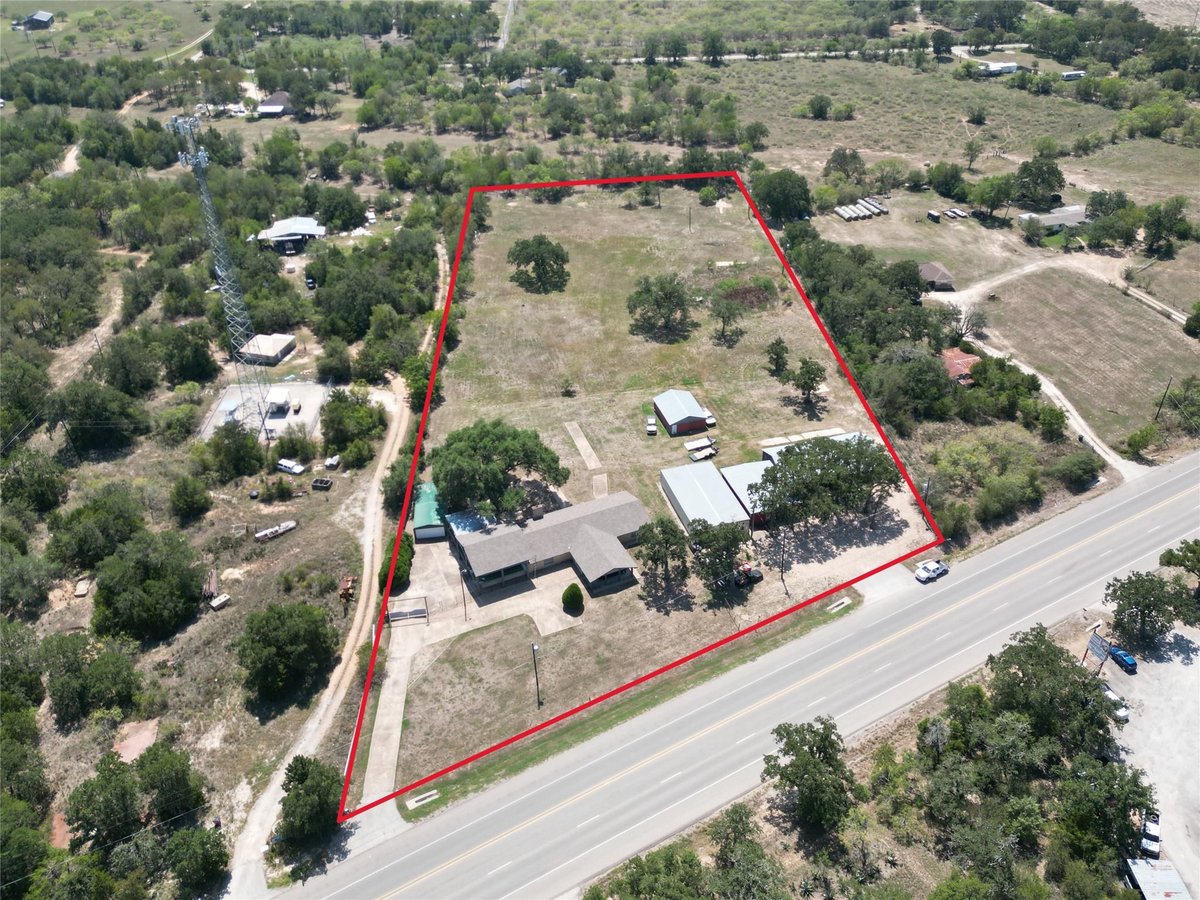 View 509 State Highway 21 in Cedar Creek Ninety 509 State Highway 21 - front exterior - Luxury lot in Cedar Creek Ninety, Cedar Creek, TX