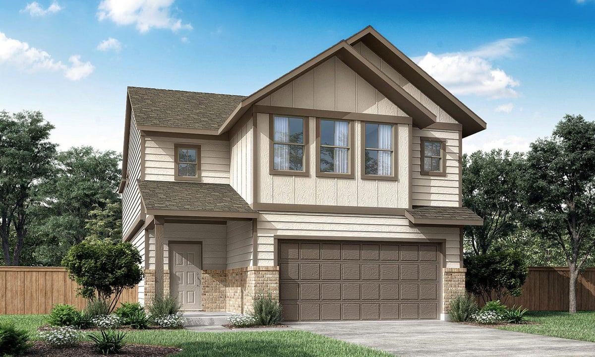 View 509 Yellow Ribbon in Sonterra 509 Yellow Ribbon - front exterior - Luxury home in Sonterra, Jarrell, TX