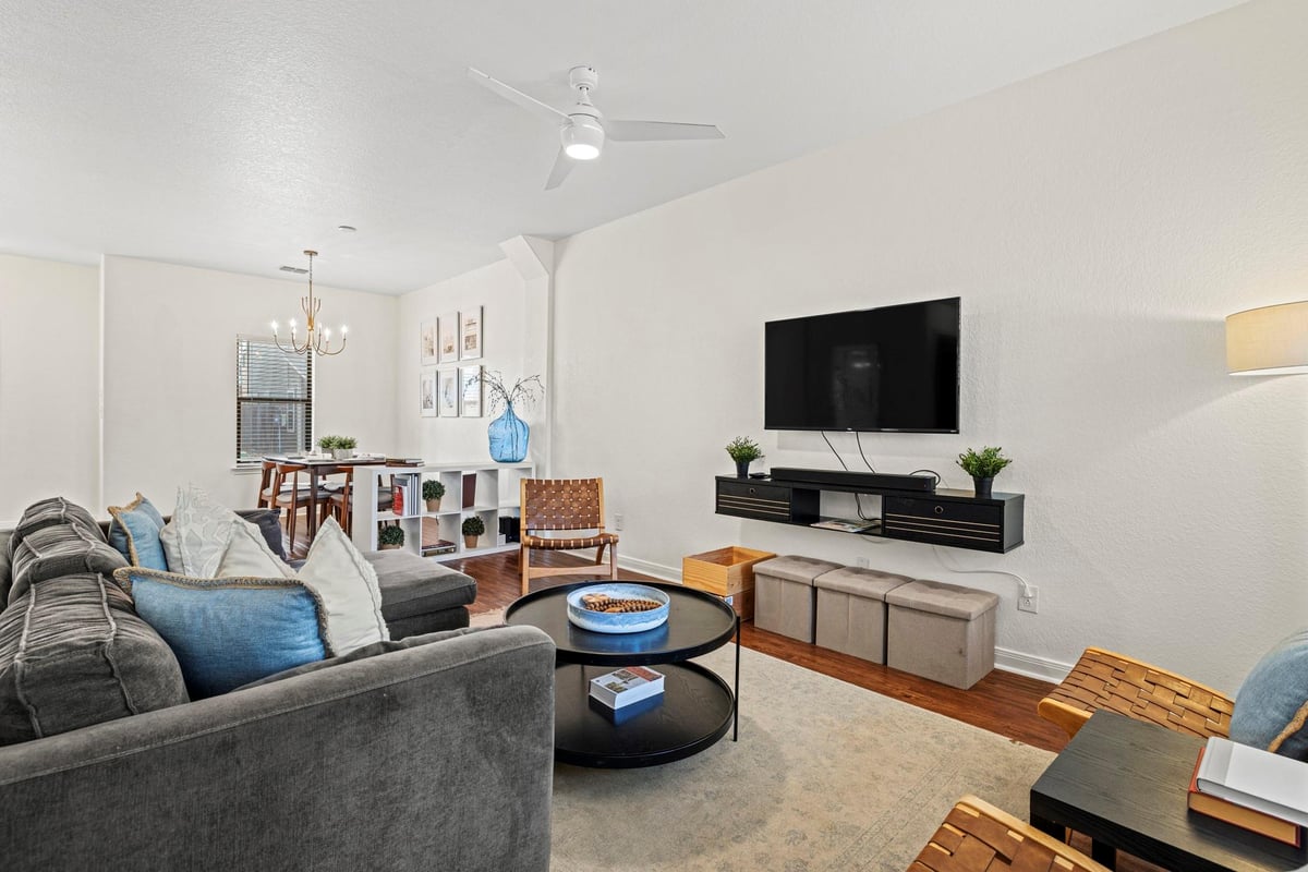 Primary bedroom at 510 Mueller St Unit #16 - 3 bed 2 bath home