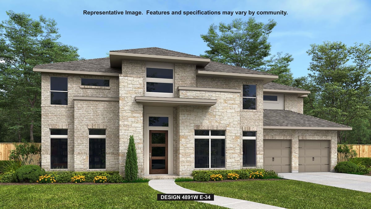 View 510 Springer LN in Eldorado at Santa Rita Ranch 510 Springer LN - front exterior - Luxury home in Eldorado at Santa Rita Ranch, Liberty Hill, TX