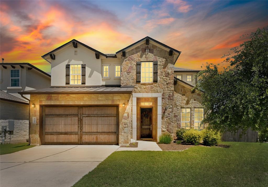 View 5100 Mandevilla Dr in Greyrock Ridge Circle C 5100 Mandevilla Dr - front exterior - Luxury home in Greyrock Ridge Circle C, Austin, TX