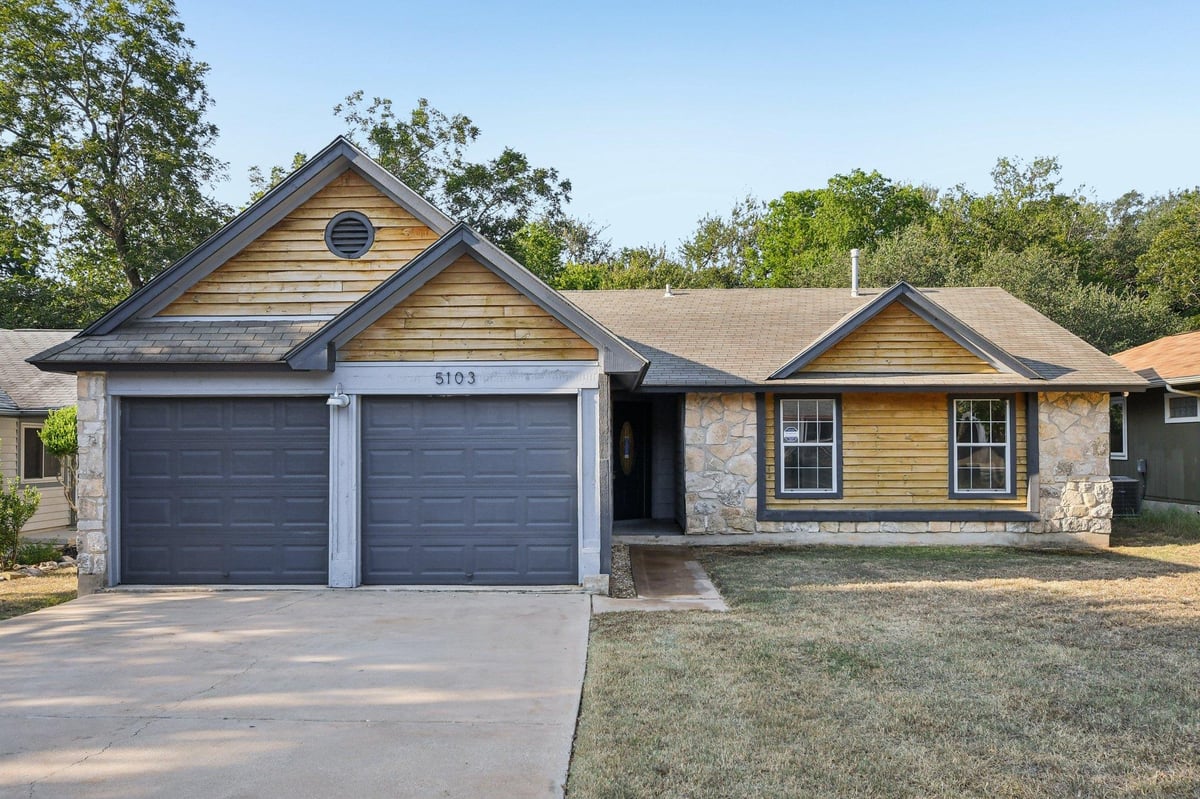 View 5103 Ganymede Dr in Milwood Sec 11 5103 Ganymede Dr - front exterior - Luxury home in Milwood Sec 11, Austin, TX