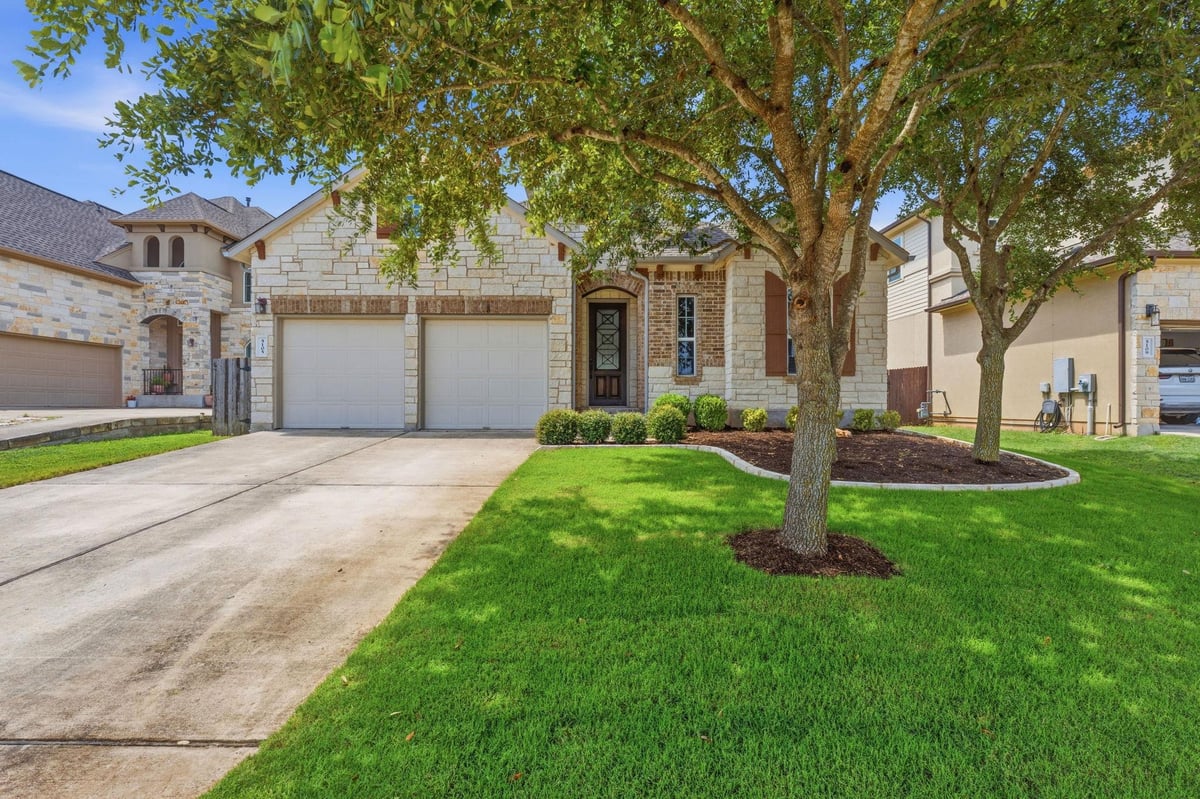 View 5105 Cornflower DR in Greyrock Ridge Ph 2 5105 Cornflower DR - front exterior - Luxury home in Greyrock Ridge Ph 2, Austin, TX