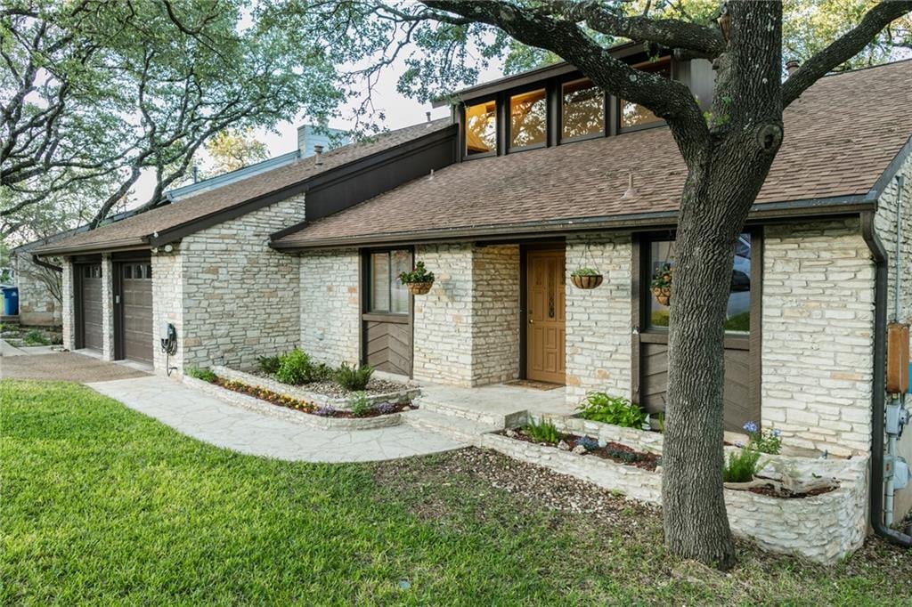 View 5105 Doe Valley Ln in Great Hills 7-A 5105 Doe Valley Ln - front exterior - Luxury home in Great Hills 7-A, Austin, TX