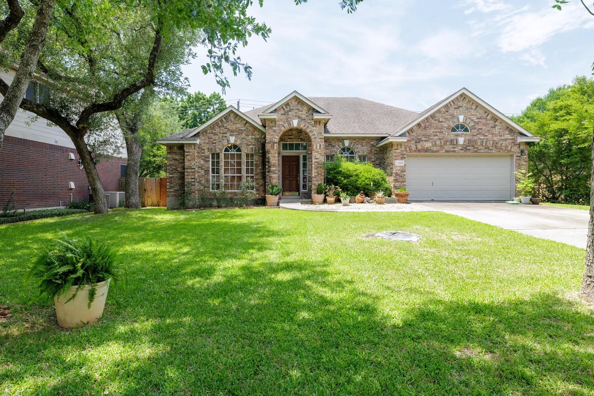 View 5109 McDade Dr in Lost Creek At Gaines Ranch Rep 5109 McDade Dr - front exterior - Luxury home in Lost Creek At Gaines Ranch Rep, Austin, TX