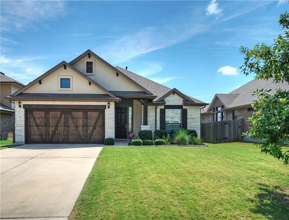 View 5112 Allamanda Dr in Greyrock Ridge Ph 1 5112 Allamanda Dr - front exterior - Luxury home in Greyrock Ridge Ph 1, Austin, TX