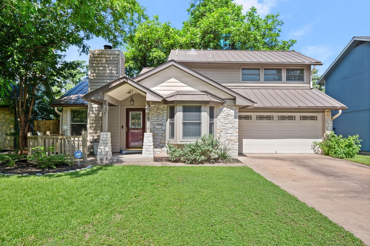 View 5115 Ganymede Dr in Milwood Sec 11 5115 Ganymede Dr - front exterior - Luxury home in Milwood Sec 11, Austin, TX