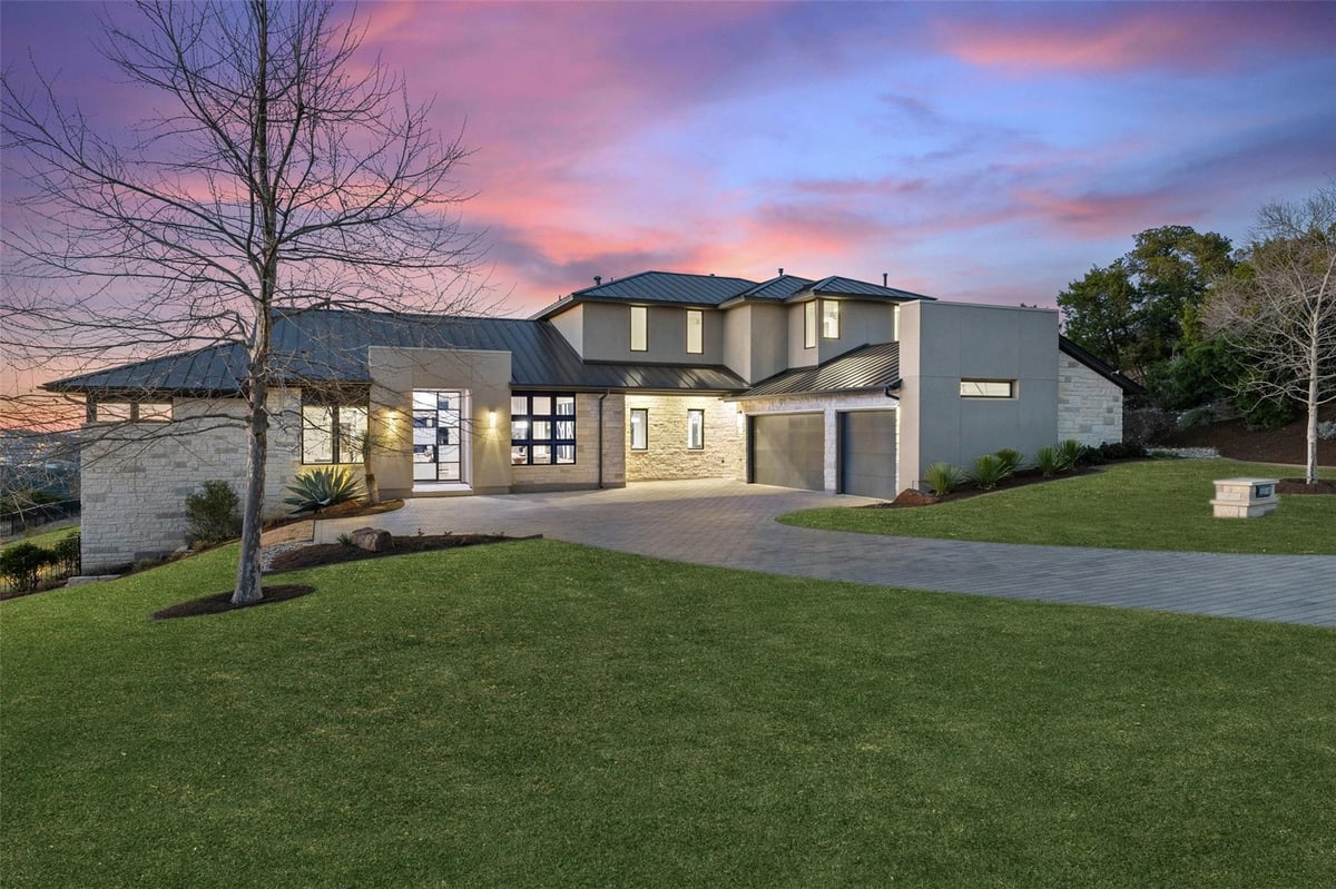 View 513 Bowcross Pt in Serene Hills Ph 3Wa & Rep 513 Bowcross Pt - front exterior - Luxury home in Serene Hills Ph 3Wa & Rep, Austin, TX