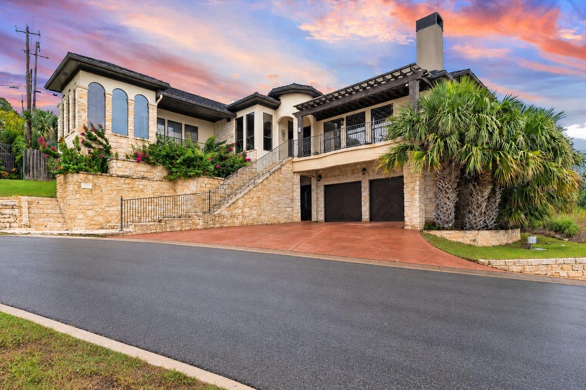 View 5138 Mansfield View CT in Hughes Park Lake 02 5138 Mansfield View CT - front exterior - Luxury home in Hughes Park Lake 02, Austin, TX