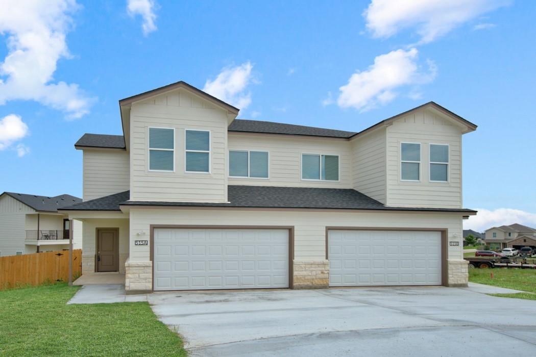 View 515 War Admiral DR Unit #A & B in Calumet Sub Ph 3 4 & 5 515 War Admiral DR Unit #A & B - front exterior - Luxury home in Calumet Sub Ph 3 4 & 5, Jarrell, TX