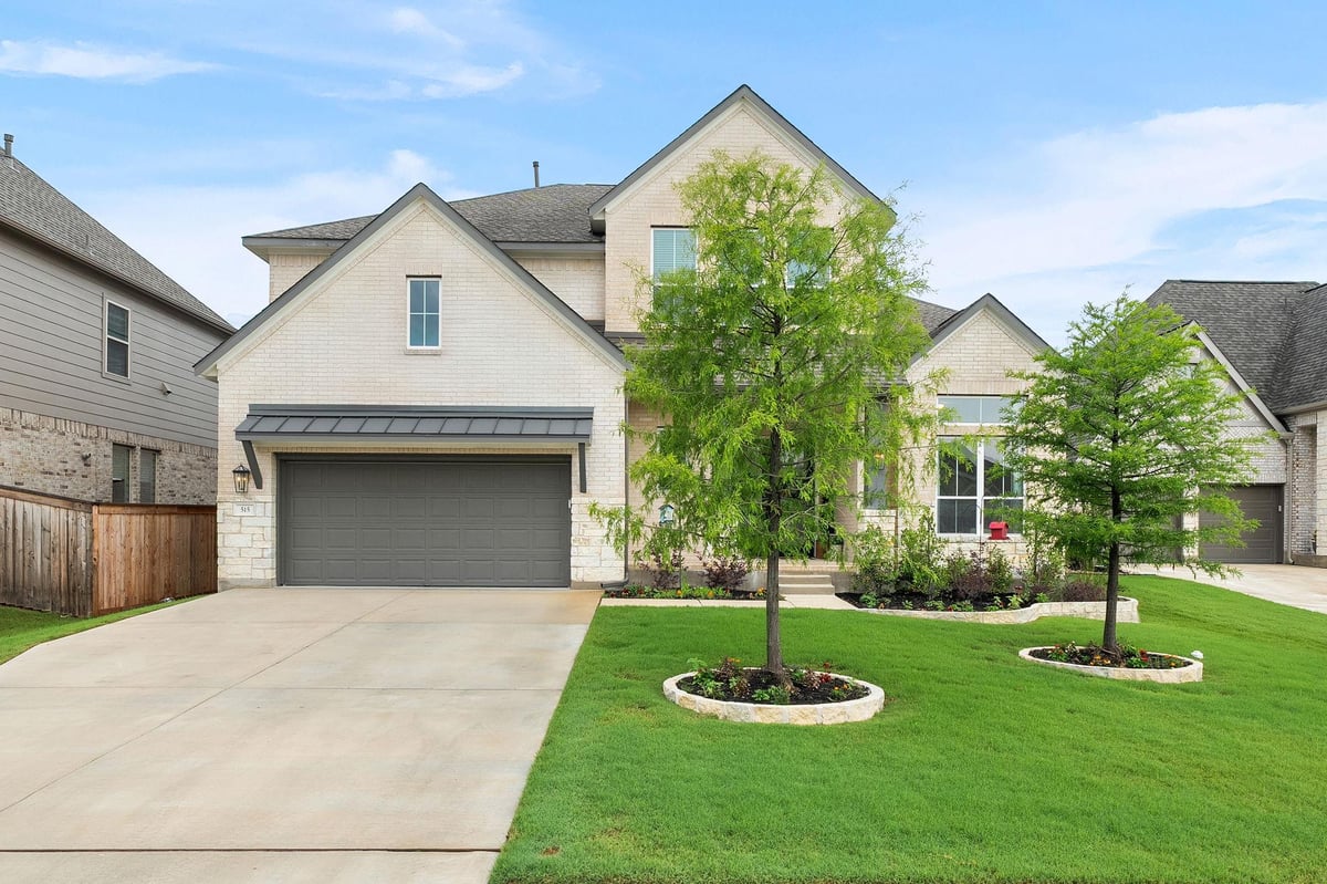 515 Watershield CV - front exterior - Luxury home in Nolina Sub Ph 1 Sec 1, Georgetown, TX