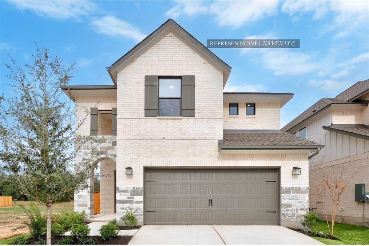 View 517 Buckaroo Dr in Parmer Ranch 517 Buckaroo Dr - front exterior - Luxury home in Parmer Ranch, Georgetown, TX