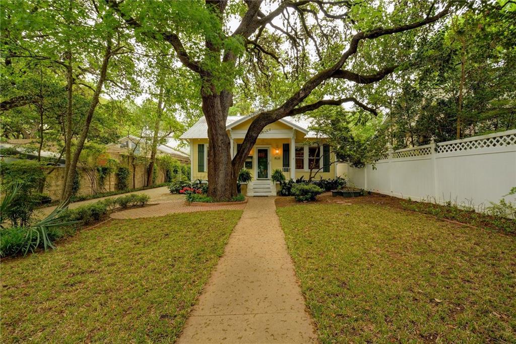 View 519 Pecan Grove Rd in Woodlawn Add 519 Pecan Grove Rd - front exterior - Luxury home in Woodlawn Add, Austin, TX