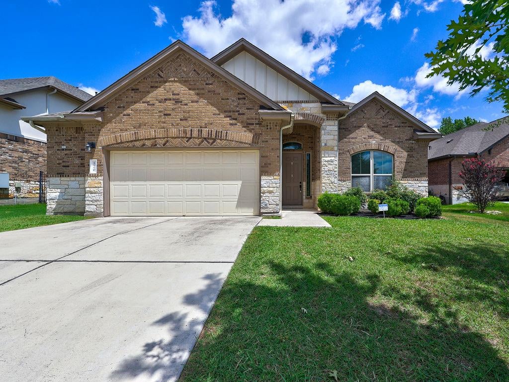 View 520 Acadia BND in Park At Brushy Creek 520 Acadia BND - front exterior - Luxury home in Park At Brushy Creek, Cedar Park, TX