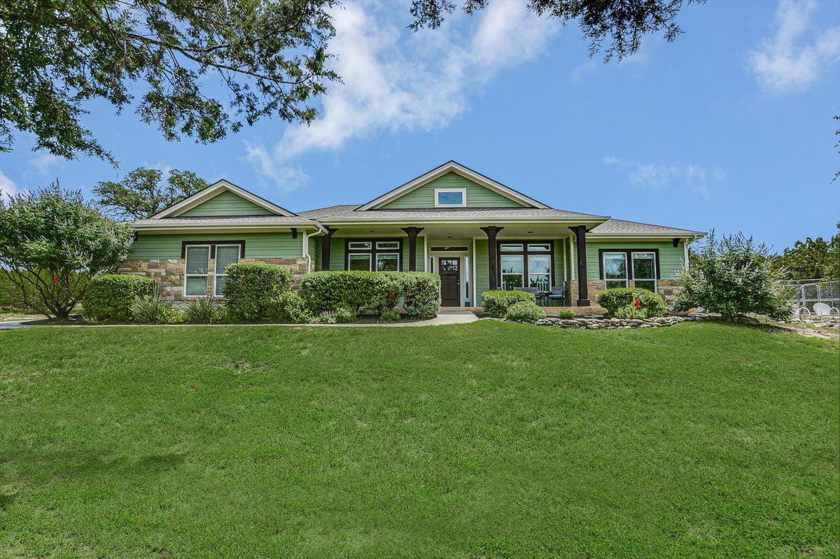 View 520 Murphy DR in Whitewater Spgs 520 Murphy DR - front exterior - Luxury home in Whitewater Spgs, Bertram, TX