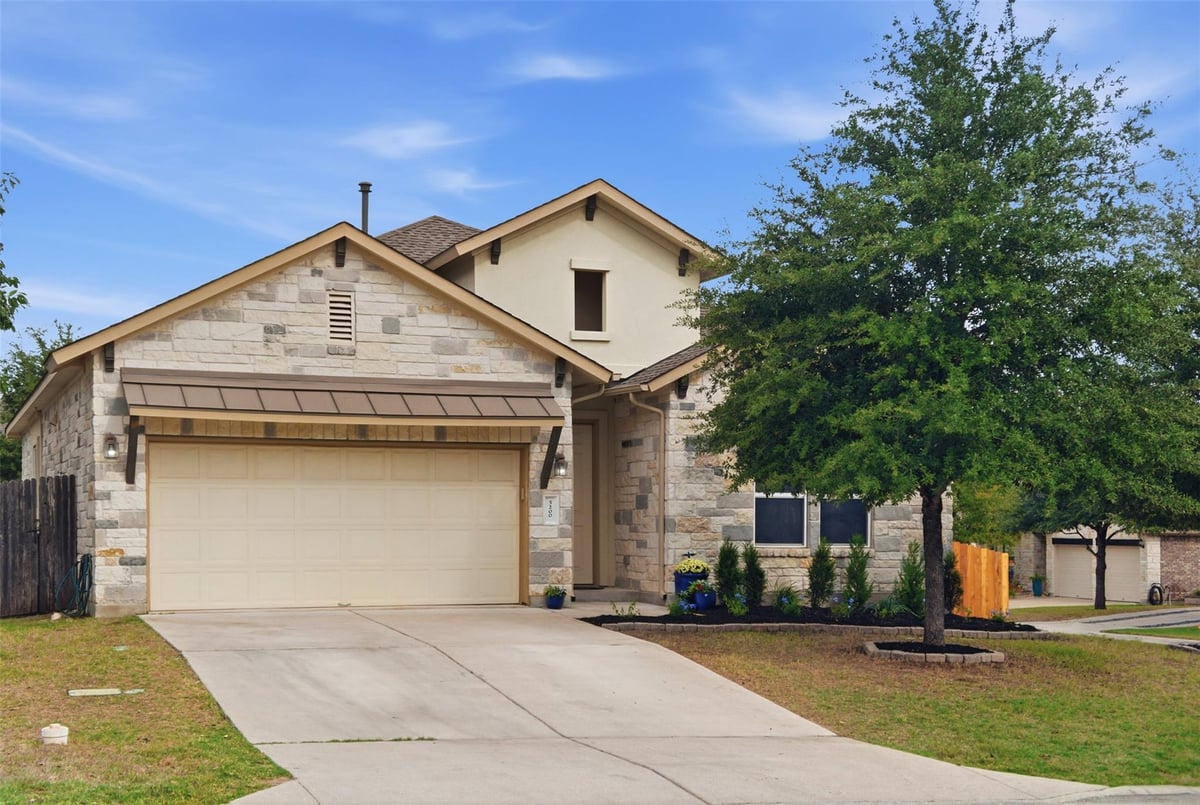 5200 Cornflower Dr - front exterior - Luxury home in Greyrock Ridge Ph 2, Austin, TX