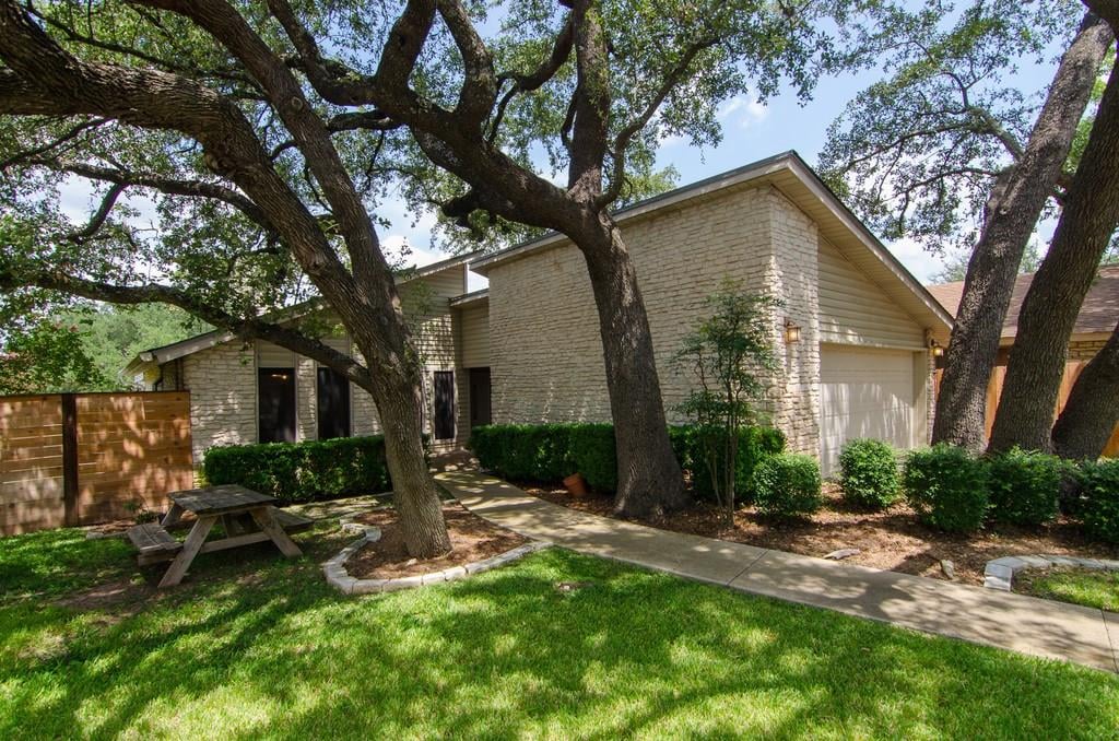 View 5200 Doe Valley Ln in Great Hills 5200 Doe Valley Ln - front exterior - Luxury home in Great Hills, Austin, TX