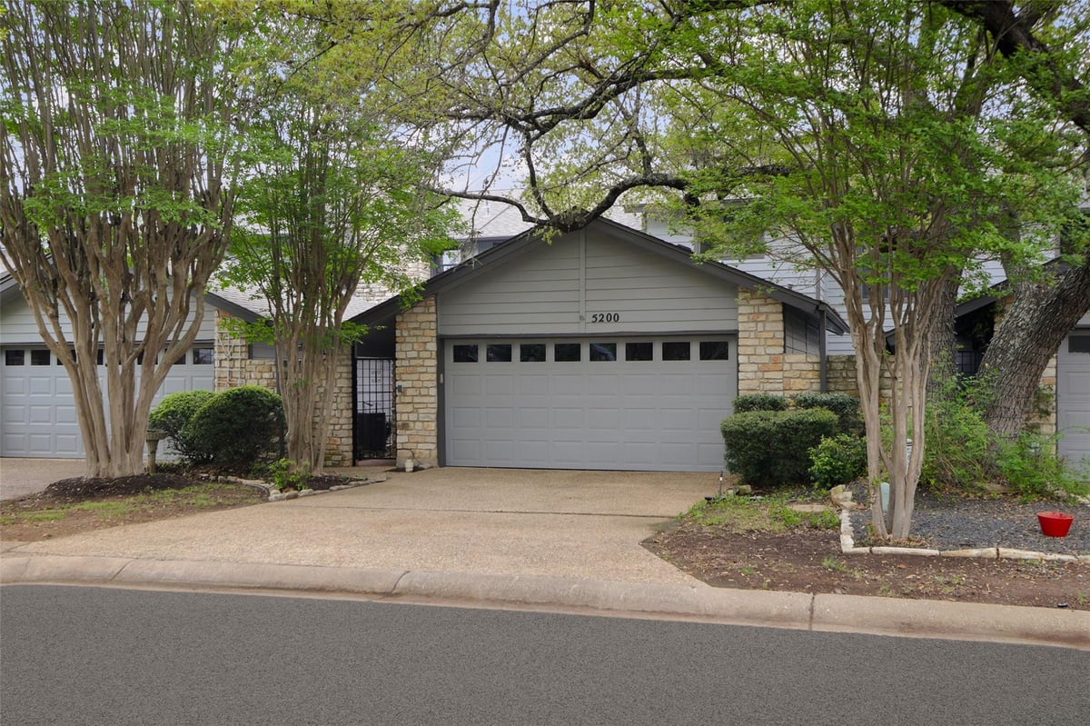 View 5200 Mount Emory Cv in Bluffs Great Hills 5200 Mount Emory Cv - front exterior - Luxury home in Bluffs Great Hills, Austin, TX