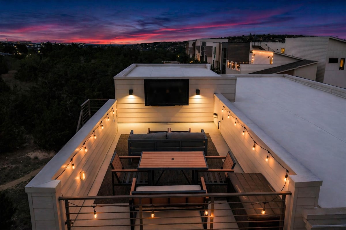 View 5200 Pink Poppy Pass in Cayena Condos 5200 Pink Poppy Pass - front exterior - Luxury home in Cayena Condos, Austin, TX