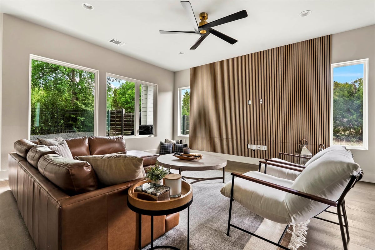 Living area at 5200 Pink Poppy Pass - 3 bed 2 bath home