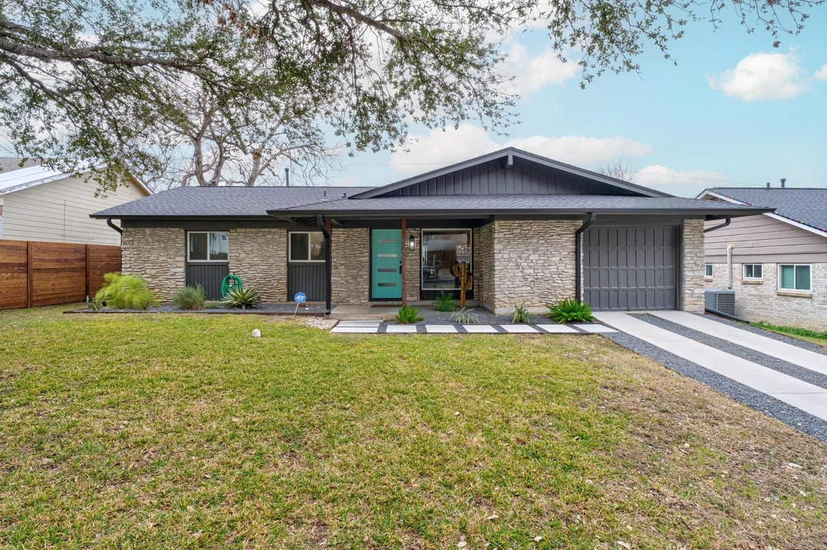 View 5203 Stone Gate DR in Stone Gate 5203 Stone Gate DR - front exterior - Luxury home in Stone Gate, Austin, TX