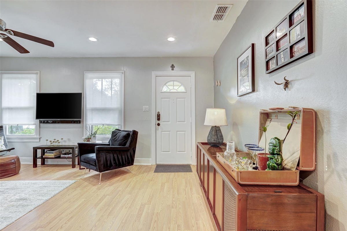 Kitchen at 5204 Huisache St Unit #1 - 3 bed 2 bath home