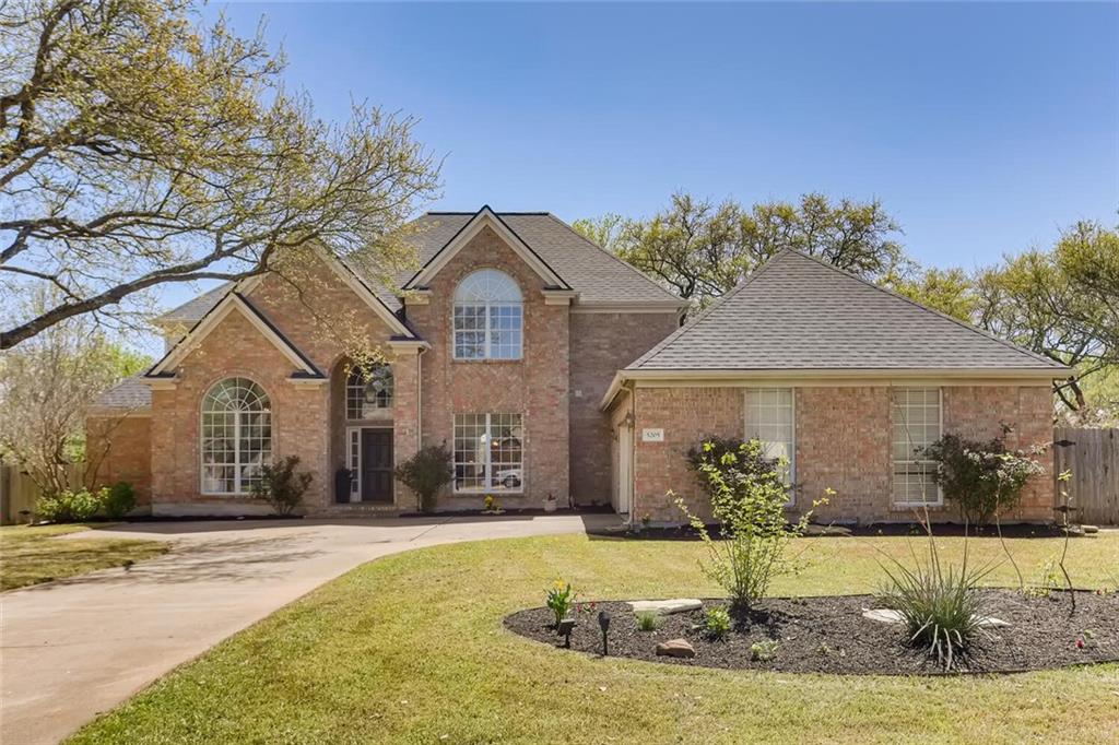 5205 Corrientes Cv - front exterior - Luxury home in Circle C Ranch Ph C Sec 05-A, Austin, TX