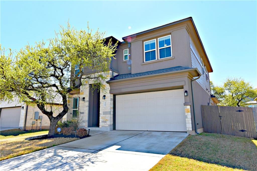 View 5205 Mandevilla Dr in Greyrock Ridge Ph 3 5205 Mandevilla Dr - front exterior - Luxury home in Greyrock Ridge Ph 3, Austin, TX