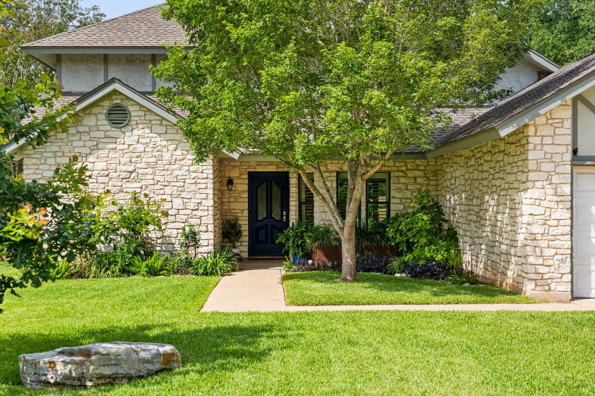 View 5205 Wheeler Branch CIR in Smiths J W Western Oaks 02-A 5205 Wheeler Branch CIR - front exterior - Luxury home in Smiths J W Western Oaks 02-A, Austin, TX