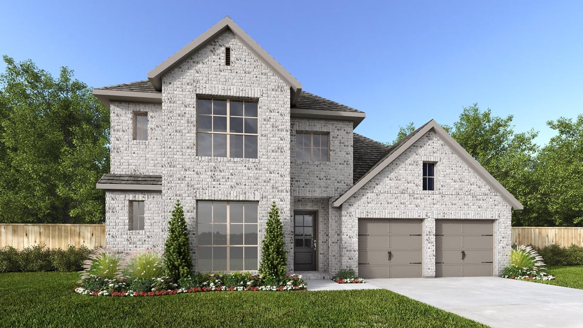 521 River Overlook RD - front exterior - Luxury home in Wolf Ranch, Georgetown, TX