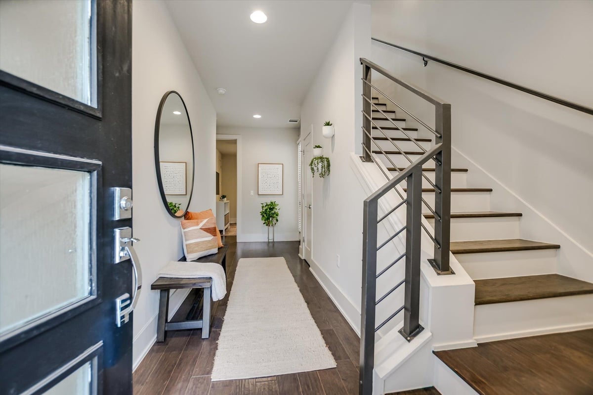 Living area at 5212 Pink Poppy Pass Unit #20 - 3 bed 2 bath home