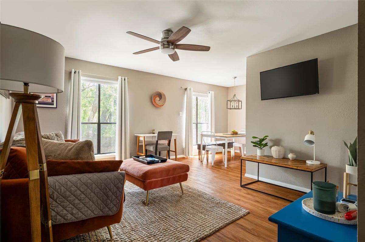 5215 Saint Georges GRN Unit #B - property photo 1 - Luxury home in Deer Park, Austin, TX